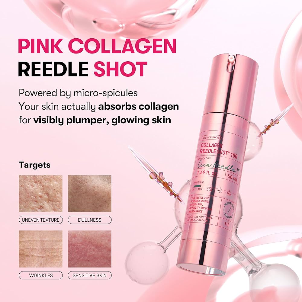 VT - Collagen Reedle Shot 100 - 50ml | Tratamiento Reafirmante con Colágeno y Cica Reedle™