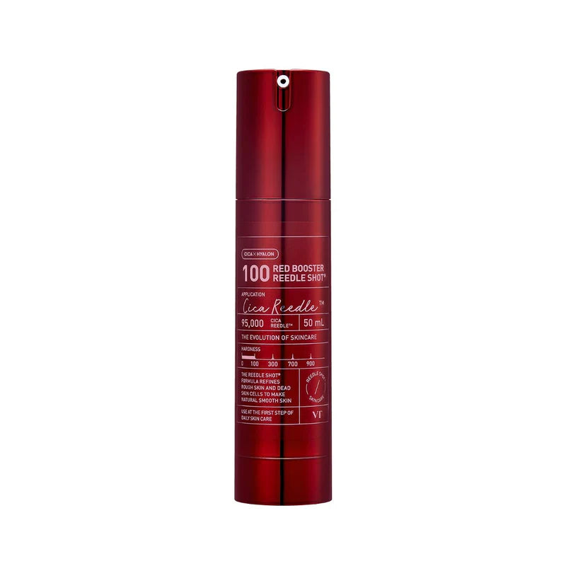 VT - Red Booster Reedle Shot 100 - 50ml | Booster Antioxidante para Firmeza, Luminosidad y Manchas